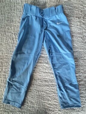 Nike Vapor Select youth size medium blue engineered baseball pants boys